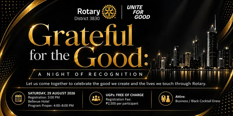 Grateful for the Good: A Night of Recognition