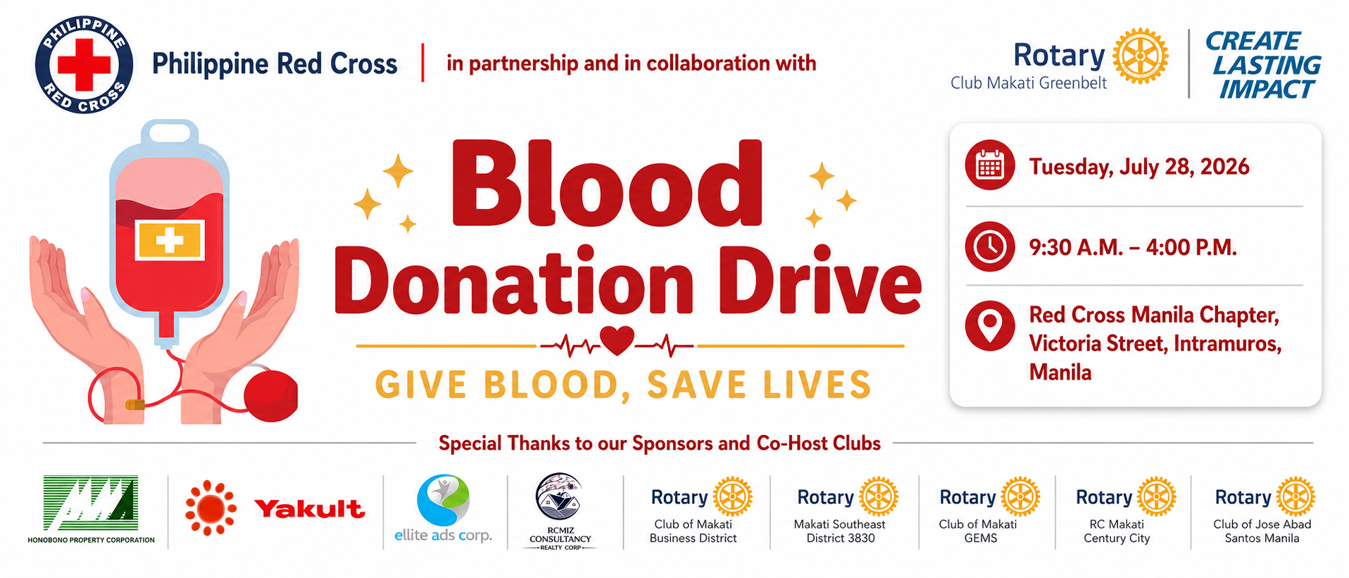 RCMBD CO-HOSTS COMMUNITY BLOOD DONATION DRIVE